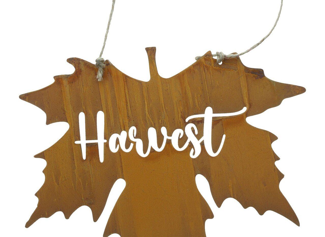 Home-trends24.de Dekohänger Rost Hänger Herbst Anhänger Wand Deko Hängend G günstig online kaufen