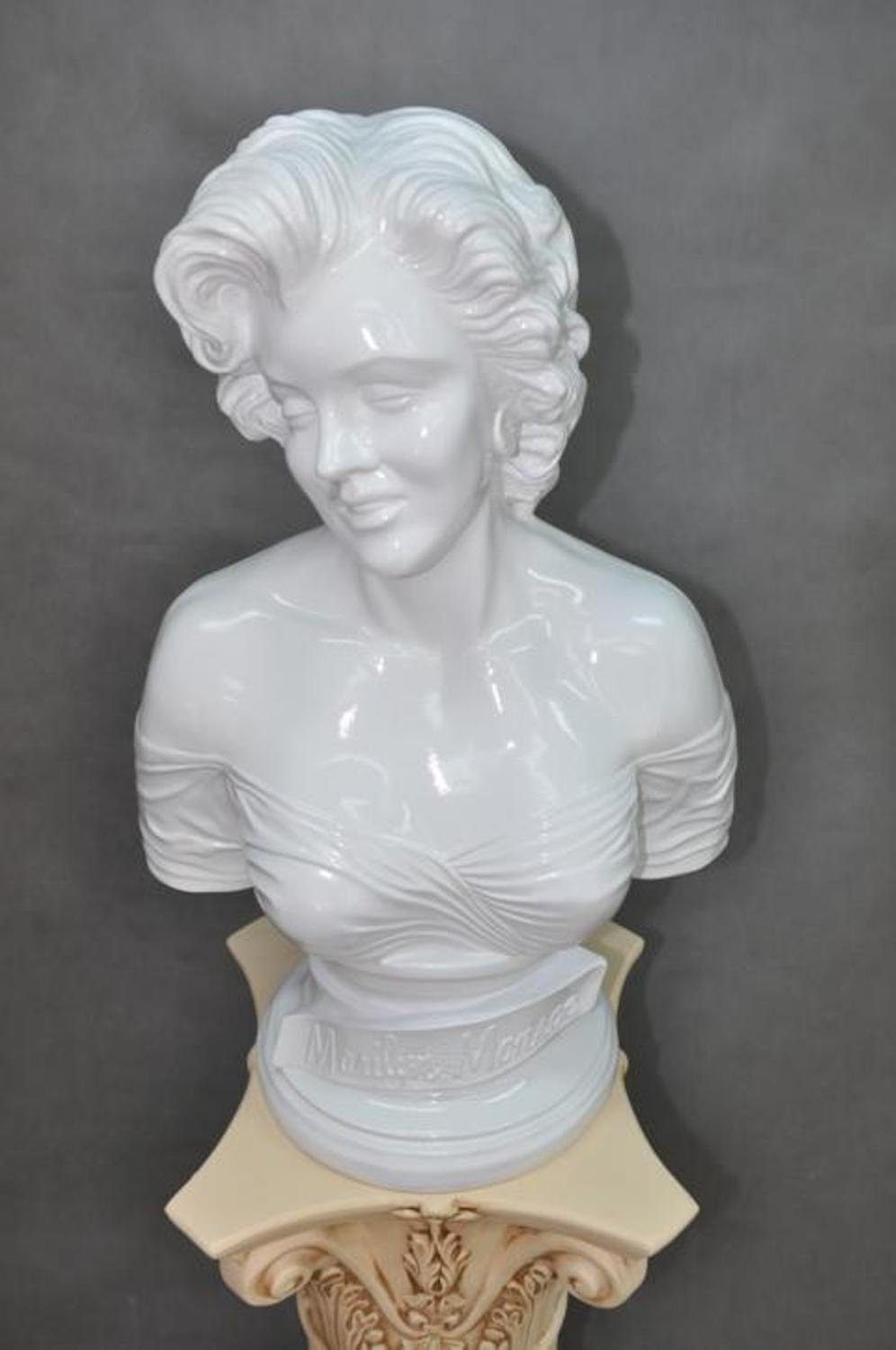 Dekoration Marylin Büste JVmoebel Design Skulptur Statue Figuren Monroe Figur