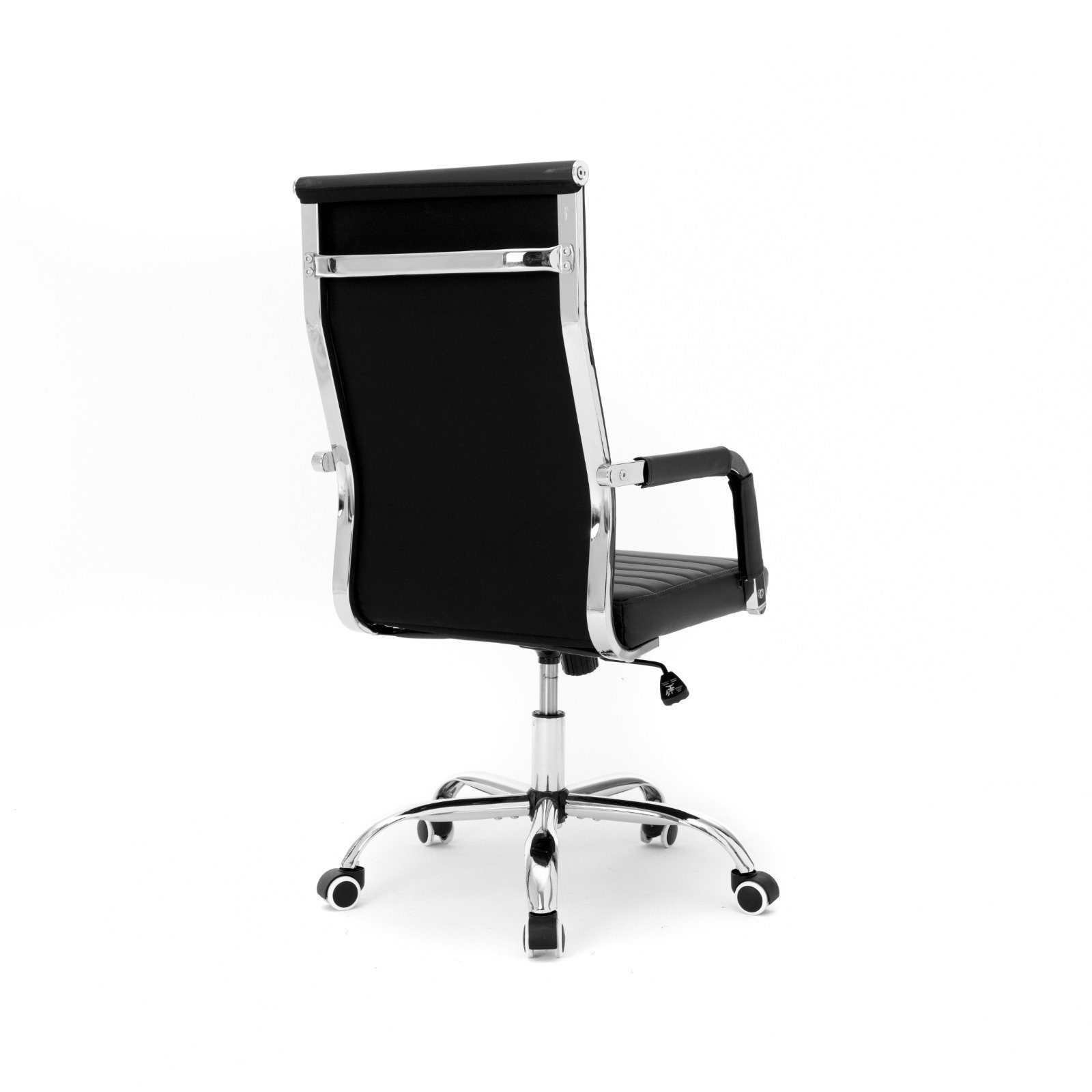 TechnoCLEAN Bürostuhl grau Light Bürostuhl Premiumchair schwarz Kunst-Leder