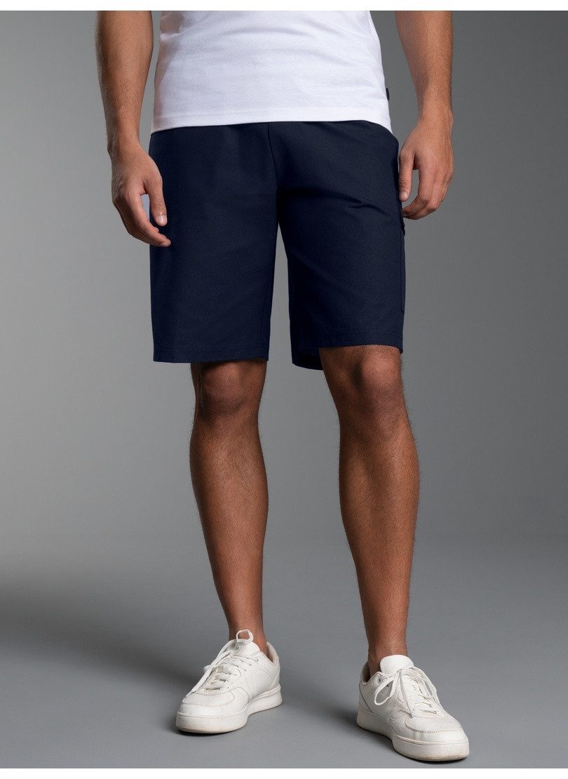 Trigema Jerseyhose TRIGEMA Cargo-Bermuda aus 100% Baumwolle (1-tlg)