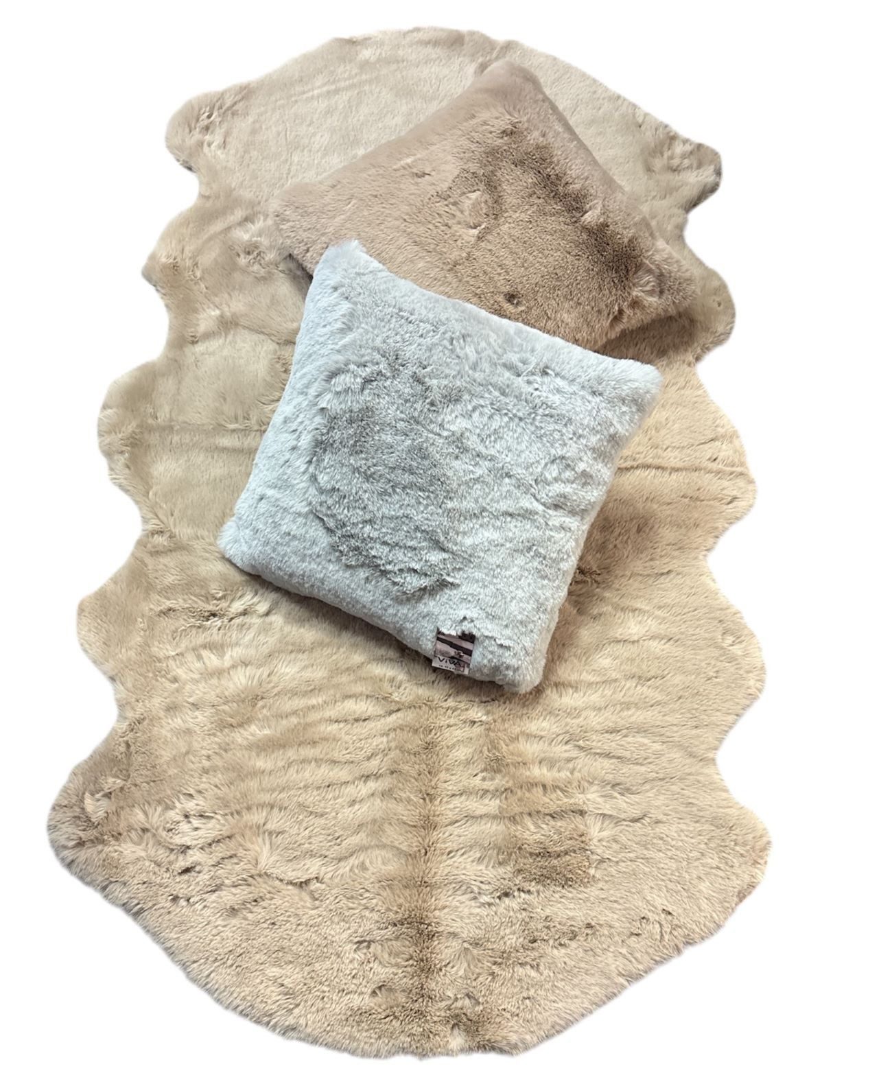 VIVA Home Fellteppich Teppich Dekofell Kuschelfell günstig online kaufen