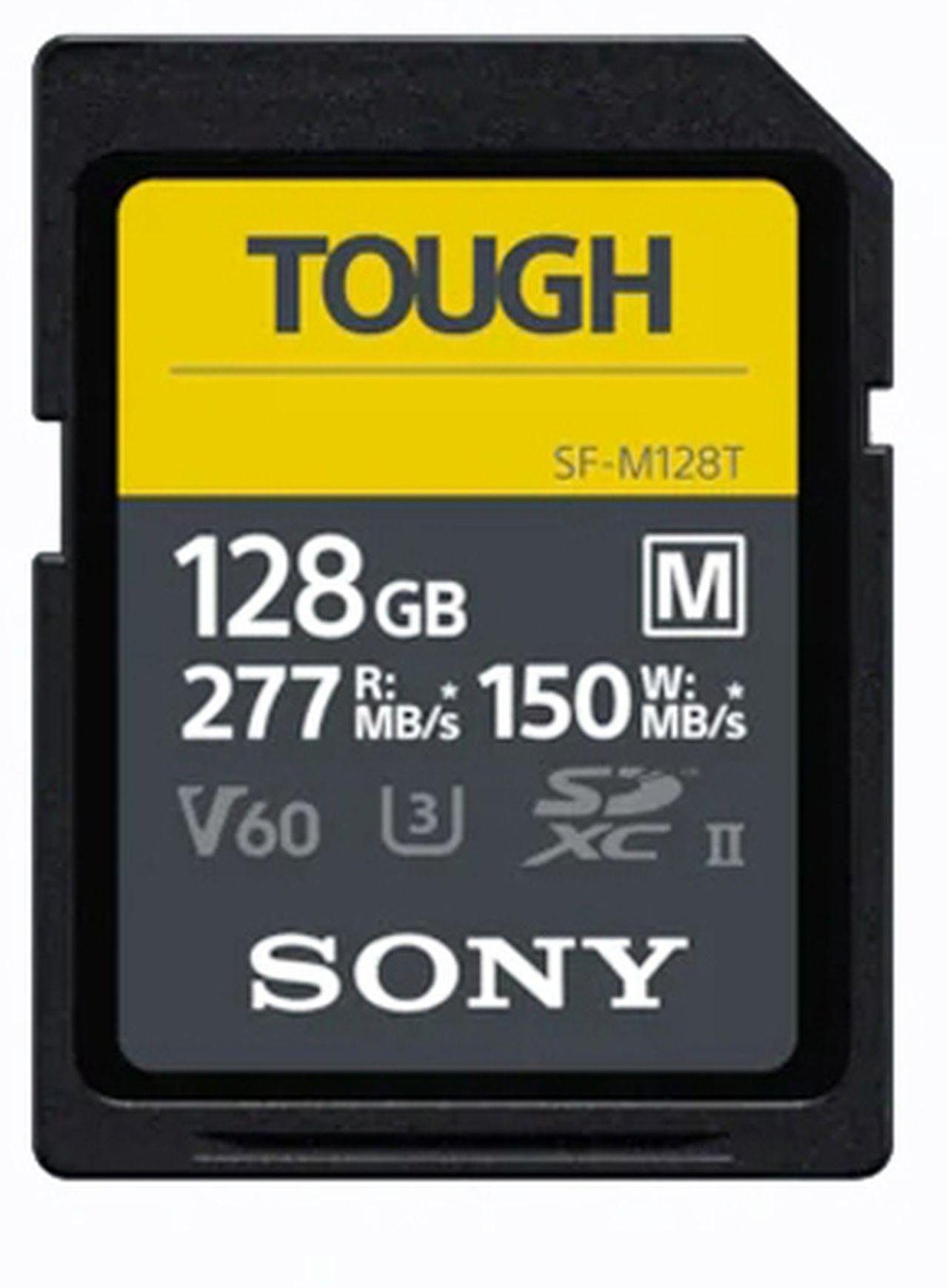 Sony SDXC-Karte 128GB Cl10 UHS-II U3 V60 TOUGH Speicherkarte