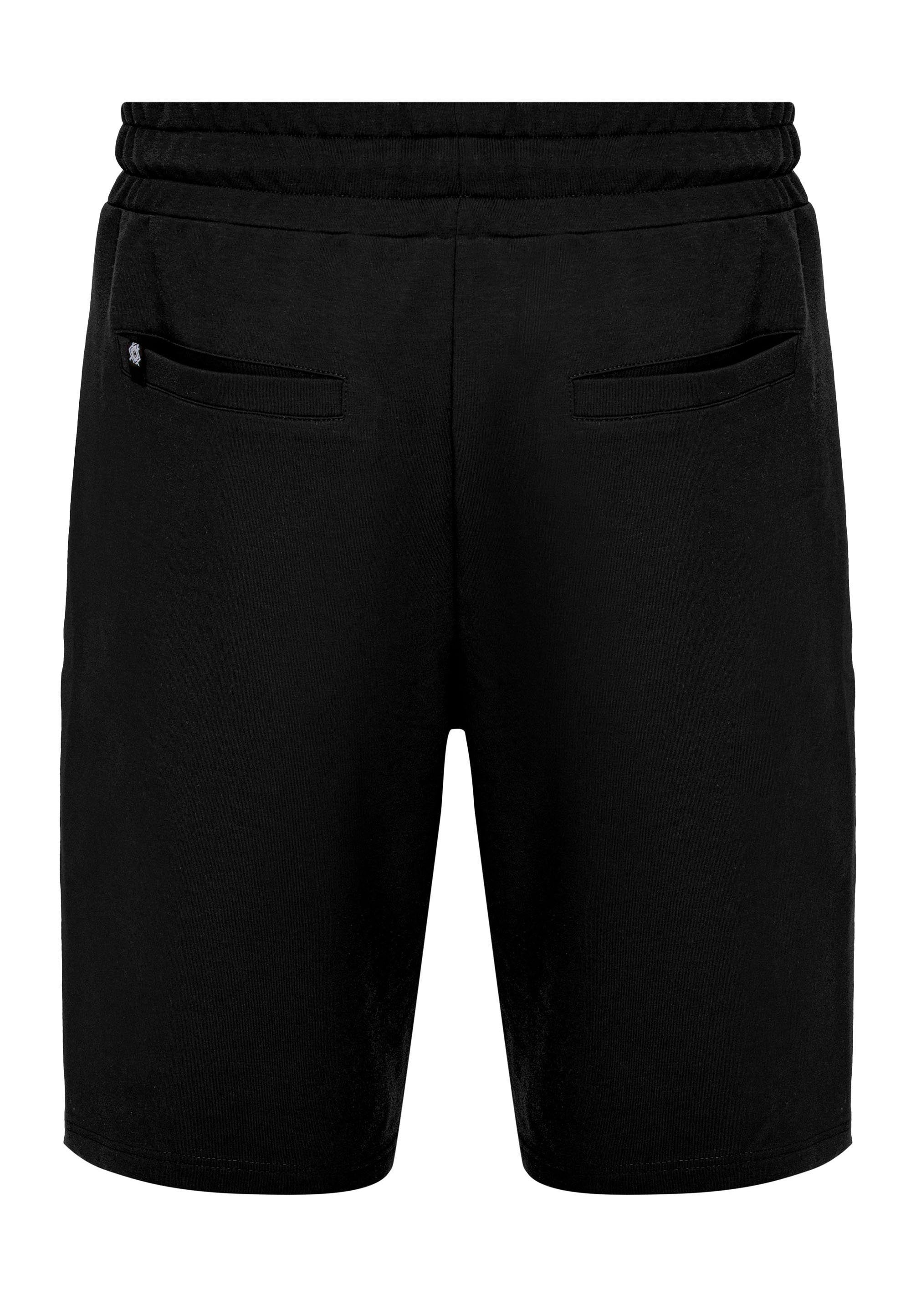 Cipo & Look in Shorts Baxx sportlichem schwarz