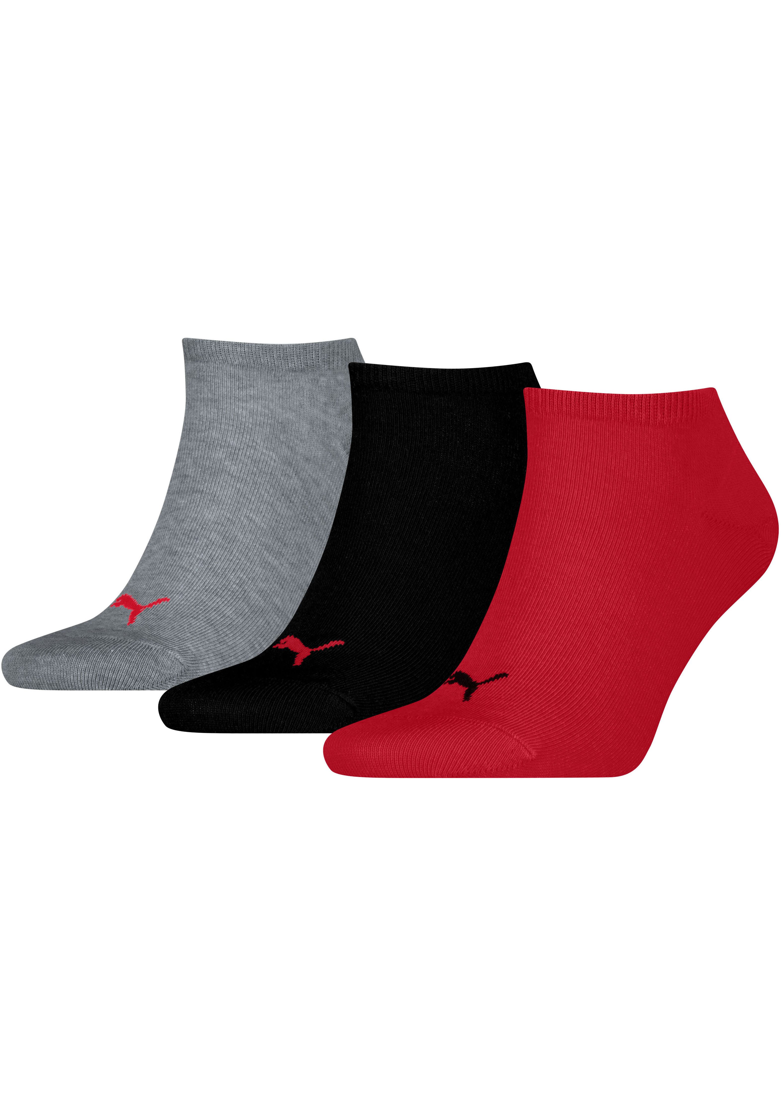 PUMA Sneakersocken PUMA UNISEX SNEAKER PLAIN 3P (3 Paar) mit kleinem Logo