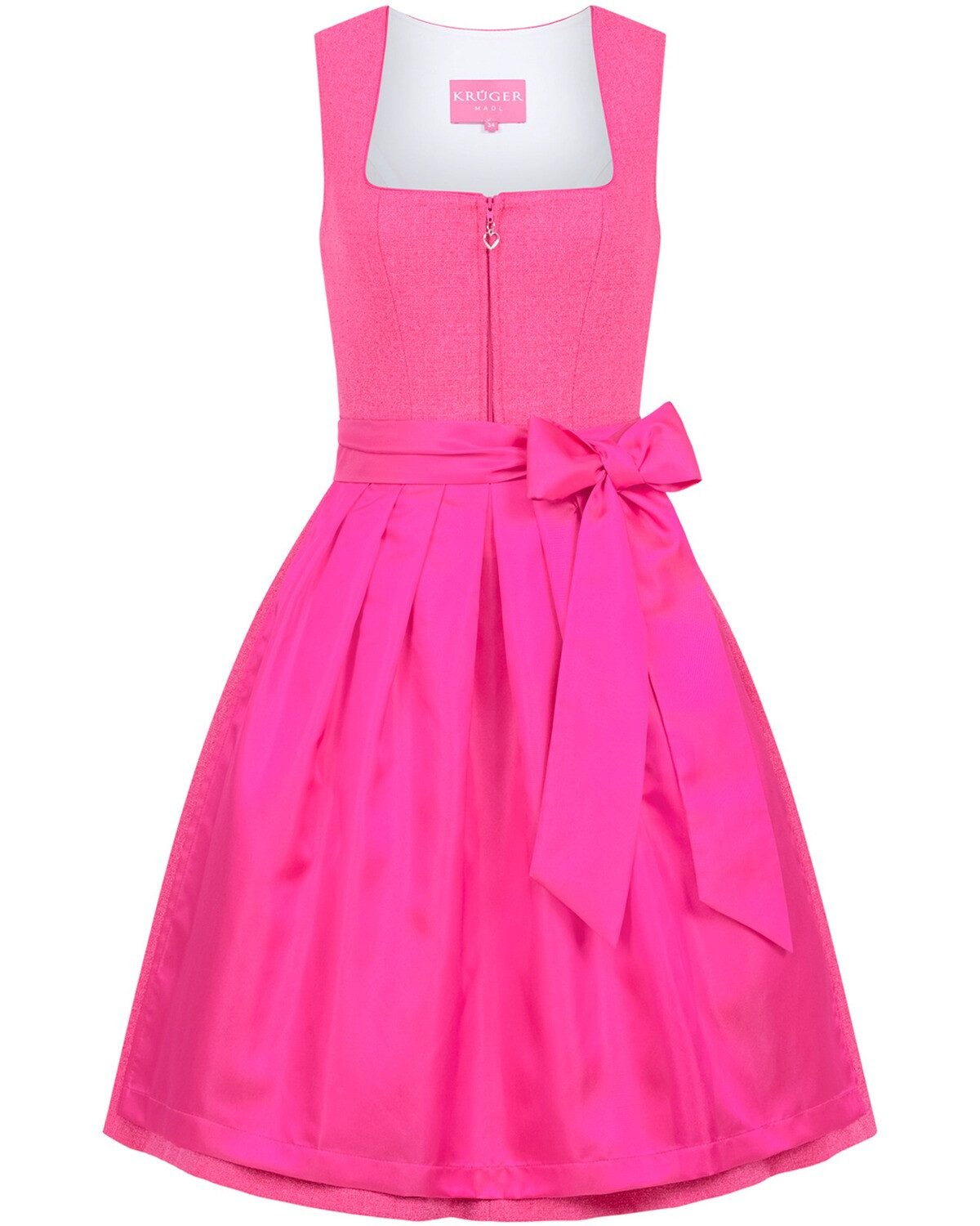 Krüger Madl Dirndl Kurzes Dirndl Pink - Krüger x Melissa Naschenweng