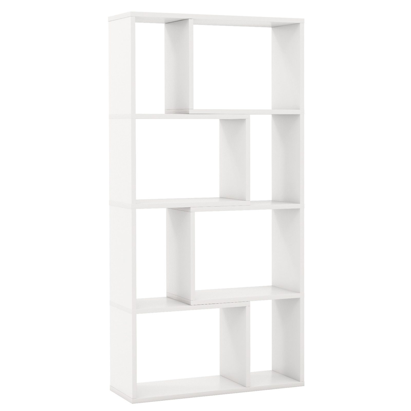 KOMFOTTEU Bücherregal, Würfelregal mit 8 Fächern, günstig online kaufen