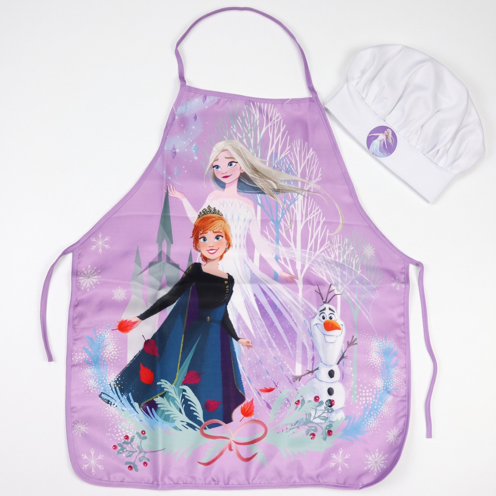 Disney Kochschürze Disney Die Eiskönigin Kinder Backschürze mit Mütze 3-6 Jahre, (2-tlg)