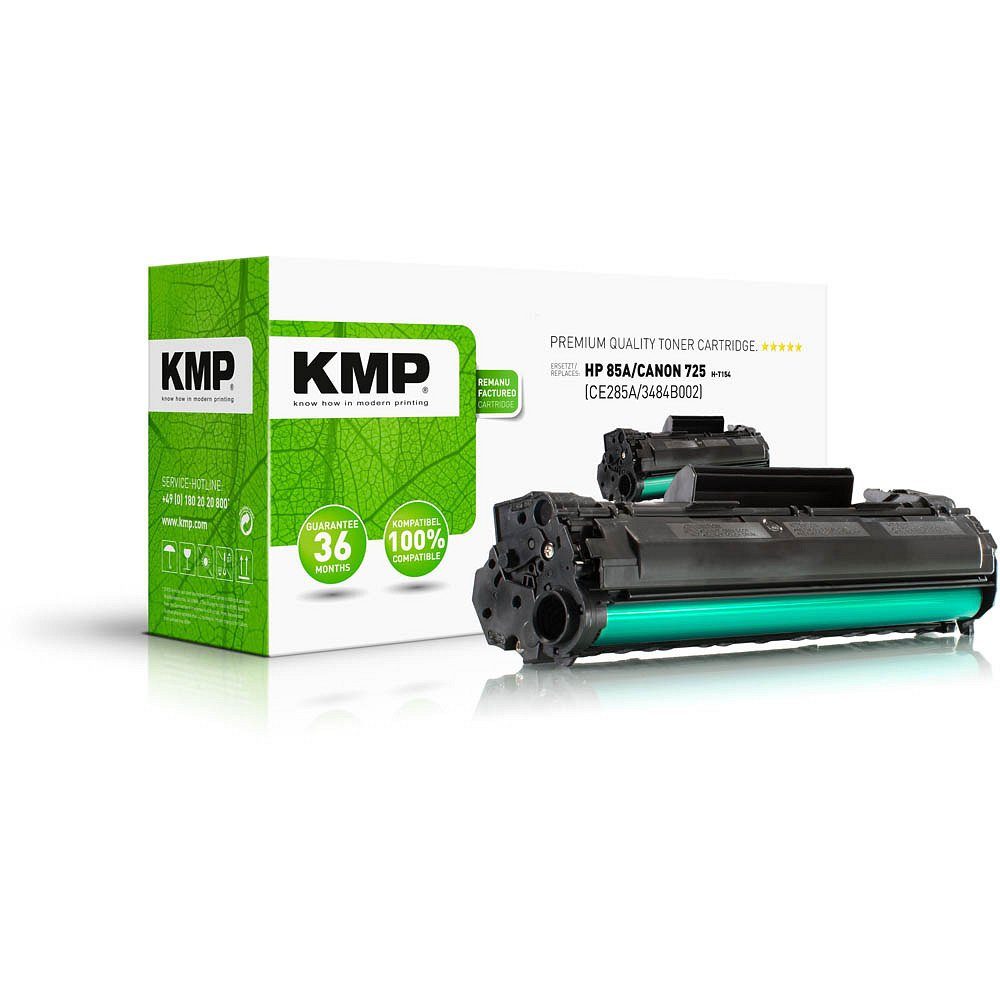 KMP Tonerkartusche 1 Toner H-T155 ERSETZT HP 85A - black, (1-St)