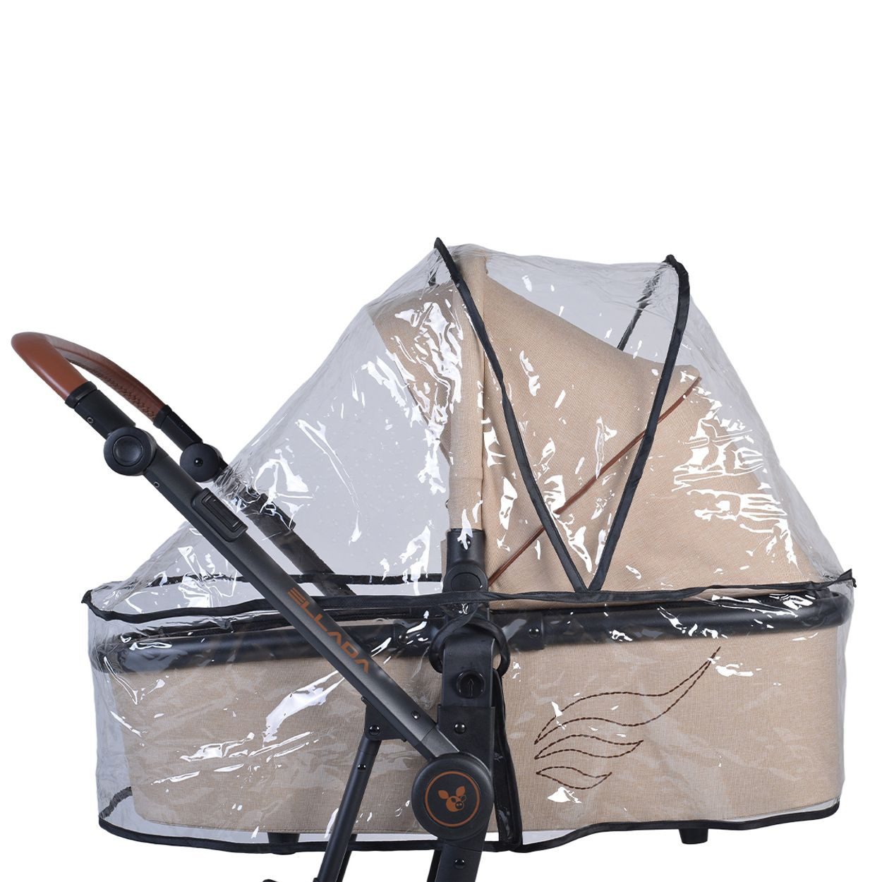 Cangaroo Kinderwagen-Regenschutzhülle Kinderwagen Regenschutz universal, für die Babywanne, gute Belüftung