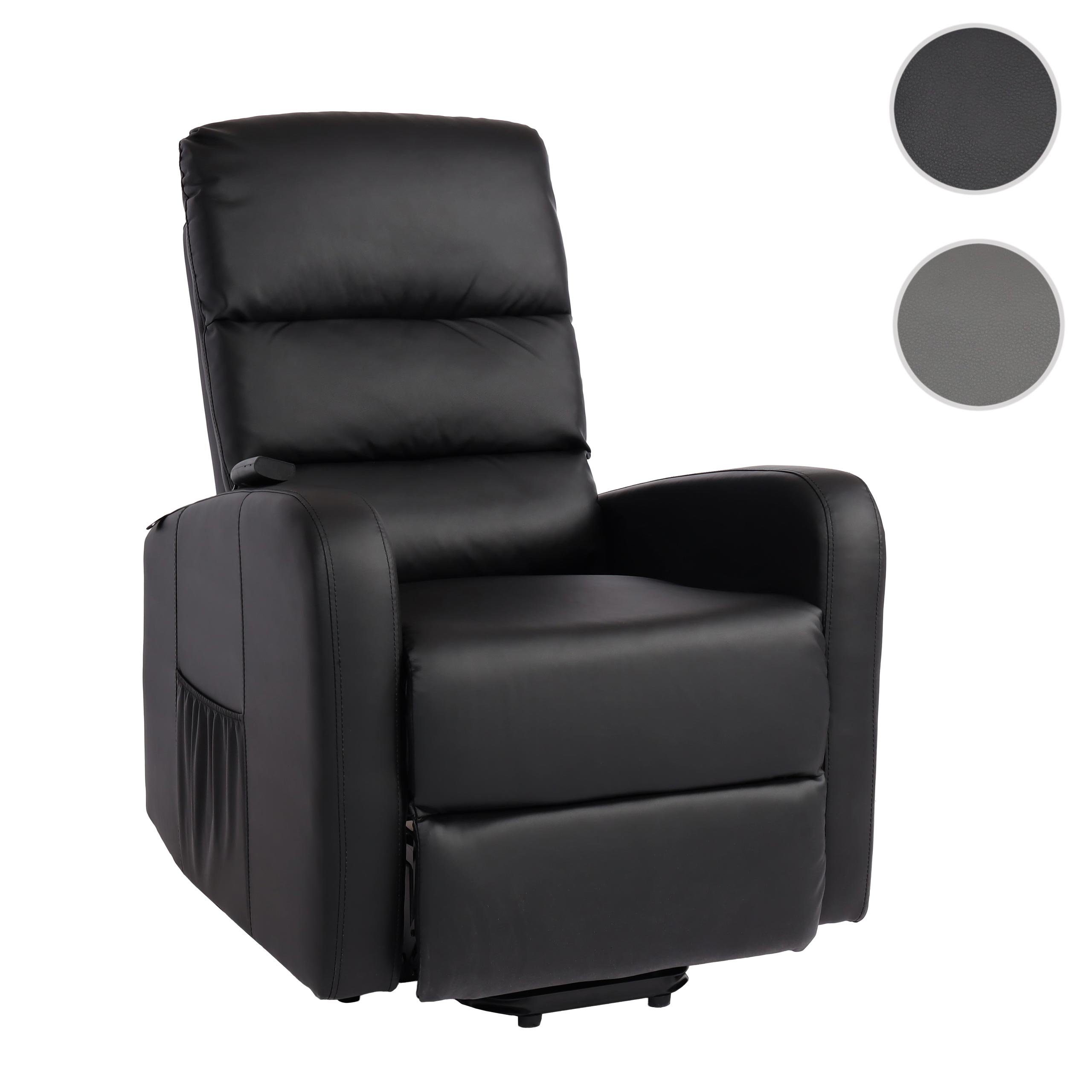 MCW TV-Sessel MCW-K62, mit Fernbedienung, mit Fußstütze, Breite Armlehnen, mit Seitentasche