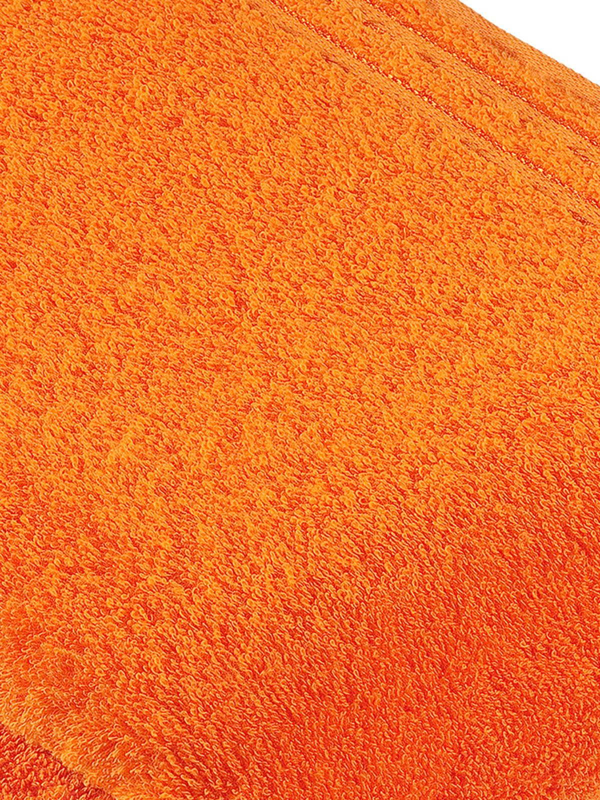 Duschtücher Calypso Vossen (Spar-Set, x Vegan cm 140 Pack orange 67 Duschtuch 4er 4-St), Frottier feeling,