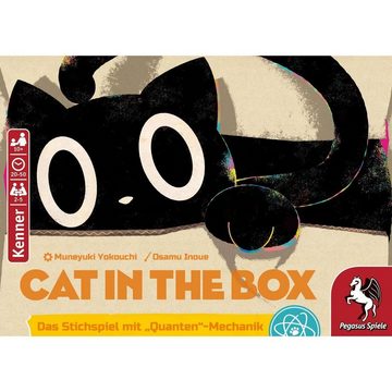 Pegasus Spiele Spiel, Familienspiel Cat in the Box, Brettspiel, für 2-5 Spieler, ab 10..., Geschicklichkeitsspiele