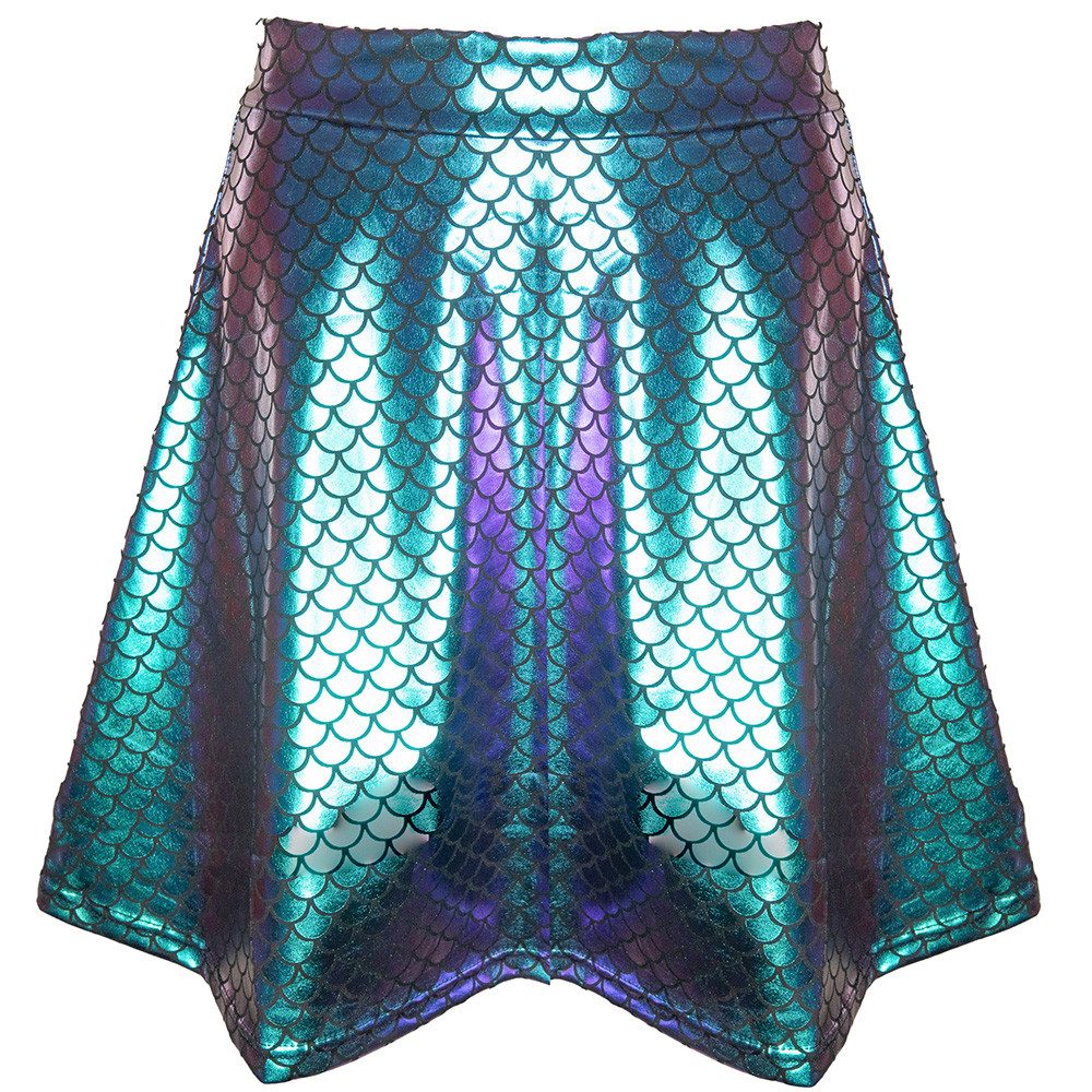 Orlob Kostüm Rock Meerjungfrau lila türkis günstig online kaufen