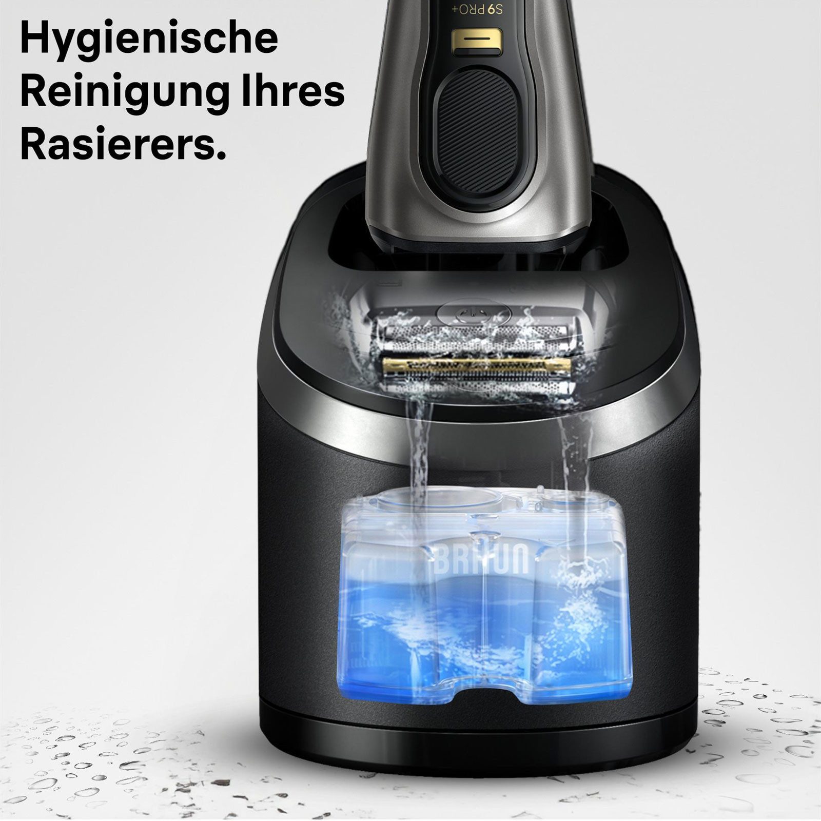 Braun Elektrorasierer 3-in-1 ShaverCare, CCR 4er Ersatzkartusche