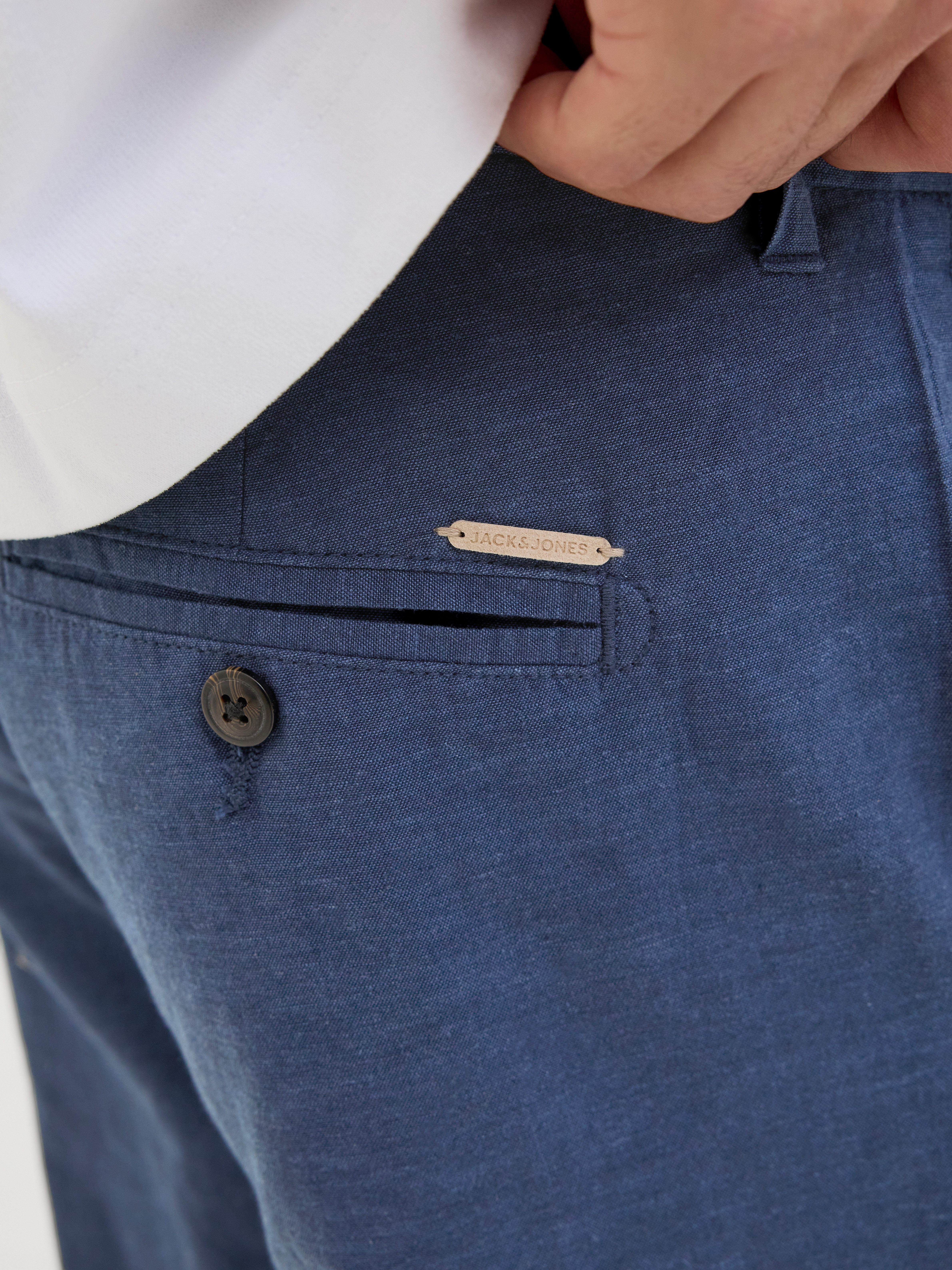 Jack & Jones Chinohose JPSTACE SUMMER CHINO PANT SN mit Reißverschluss