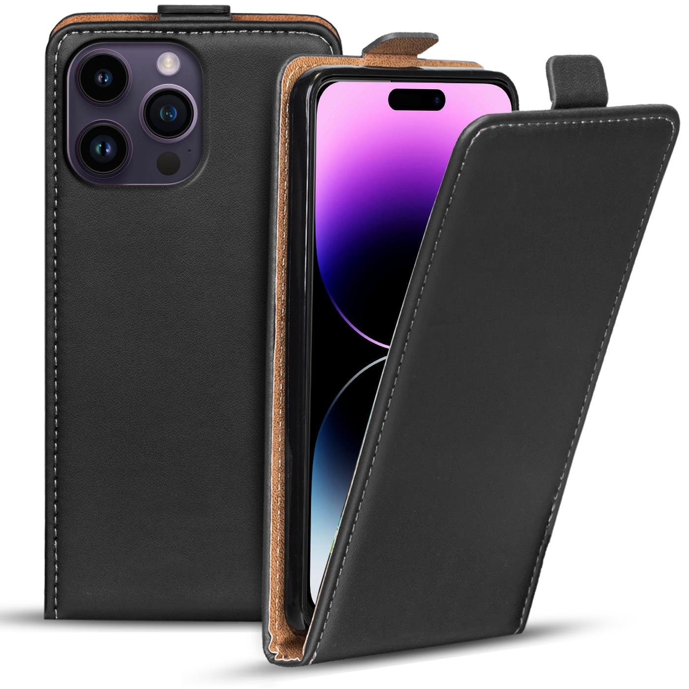 CoolGadget Handyhülle Flip Case Handyhülle für Apple iPhone 15 Pro 6,1 Zoll, Hülle Klapphülle Schutzhülle für iPhone 15 Pro Flipstyle Cover
