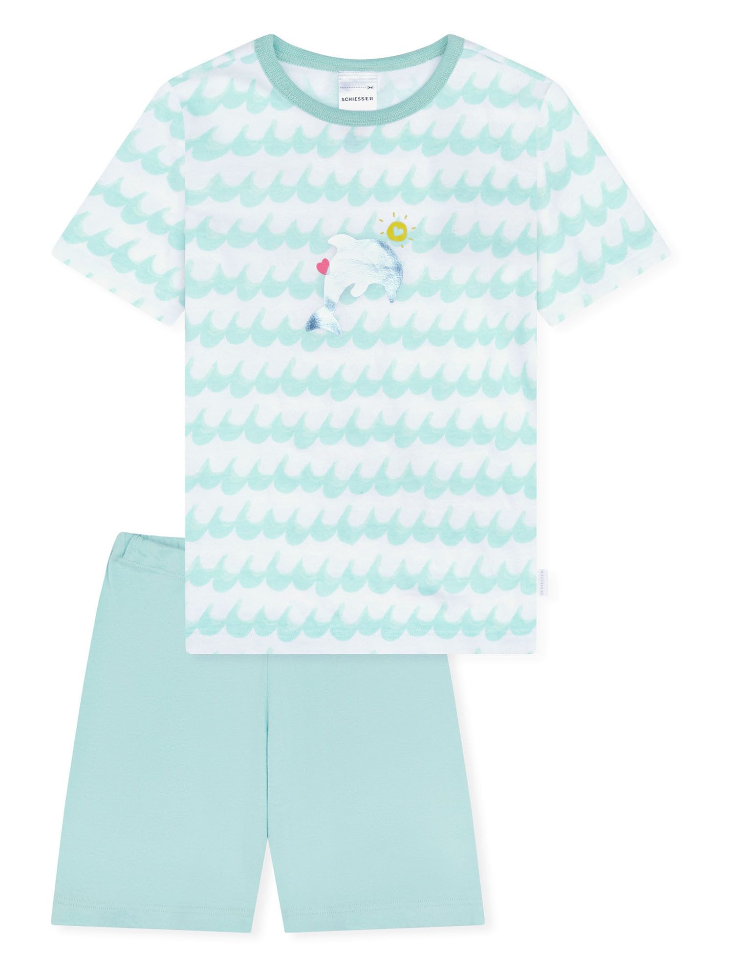 Schiesser Pyjama Nightwear (2 tlg) Schlafanzug, Pyjama Set, Nachtwäsche