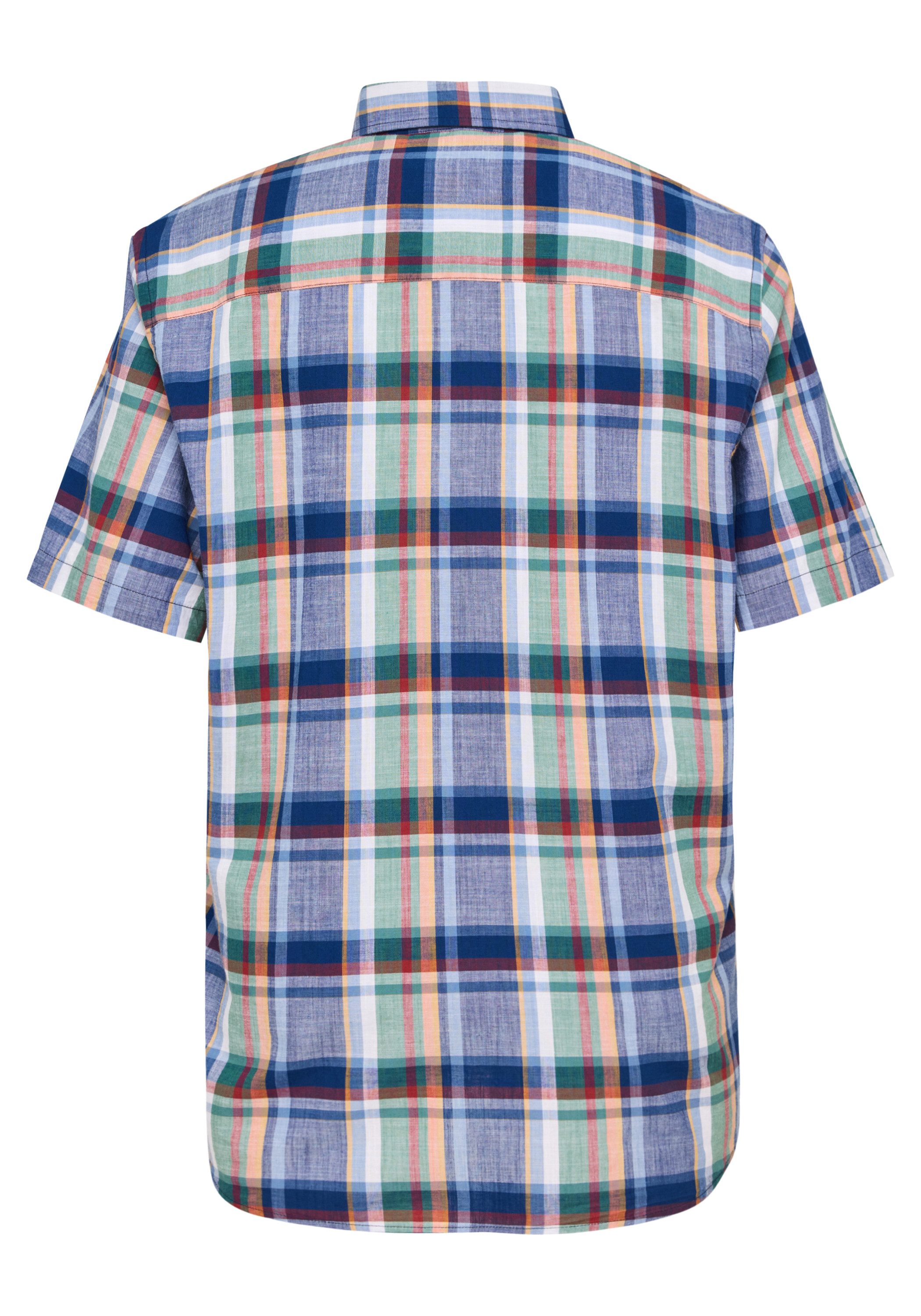 Paddock's Kurzarmhemd Freizeithemd mit Kurzarm aus reiner Baumwolle