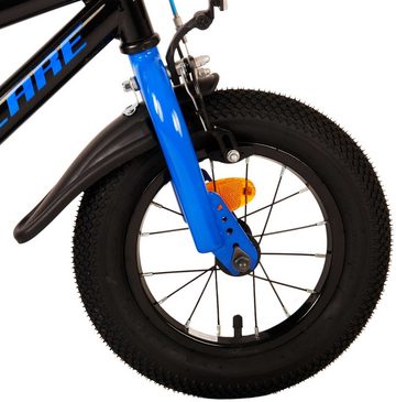 Volare Kinderfahrrad Kinderfahrrad Super GT für Jungen 12 Zoll Kinderrad in Blau Fahrrad