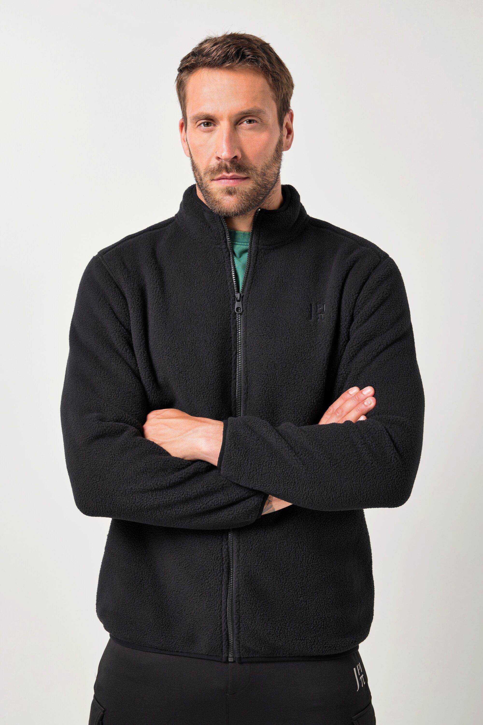 JP1880 Fleecejacke Fleecejacke Outdoor Level 3 Teddyfleece Stehkragen