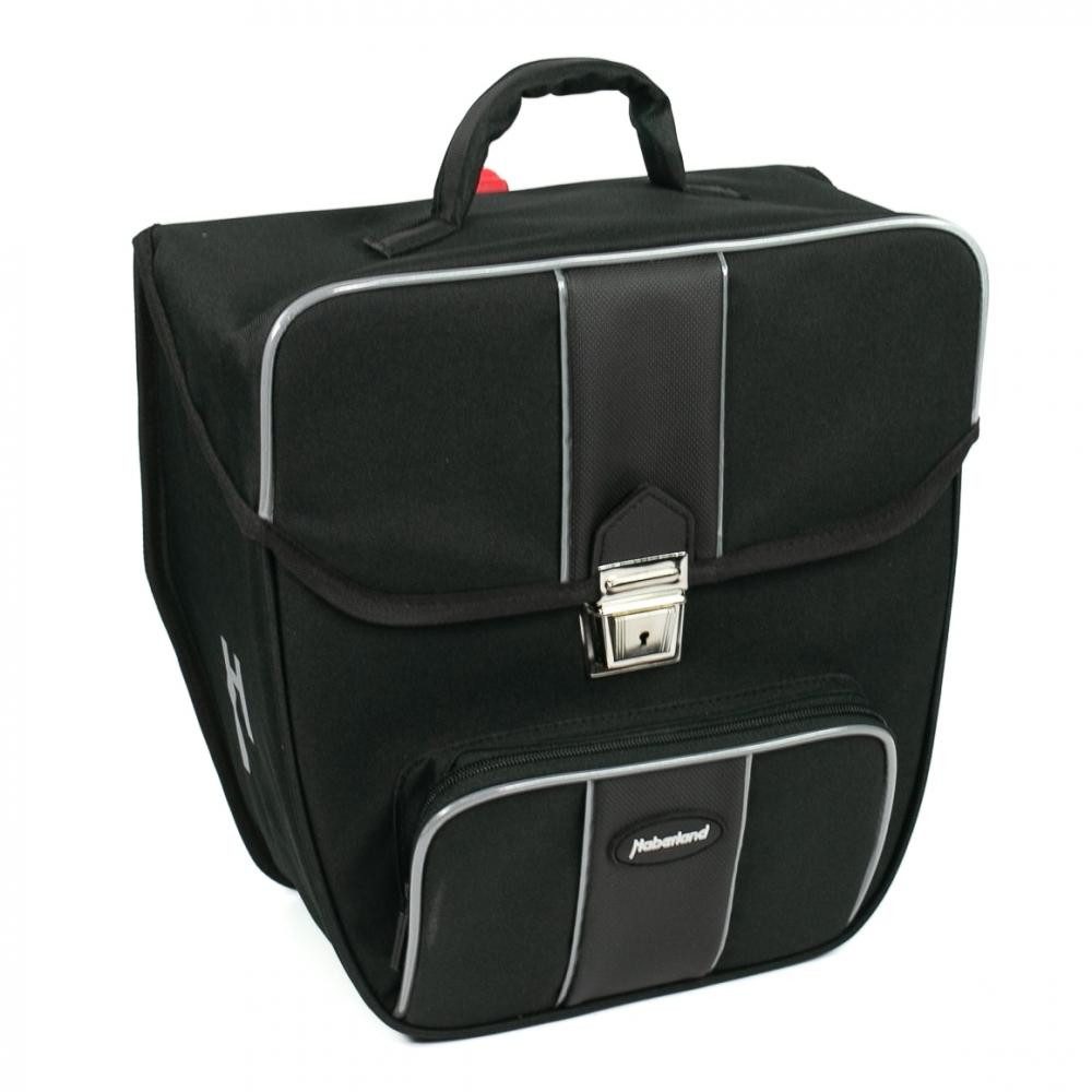 Haberland Fahrradtasche Haberland Einzeltasche 16l Safe schwarz - sichere, formstabile Gepäckt