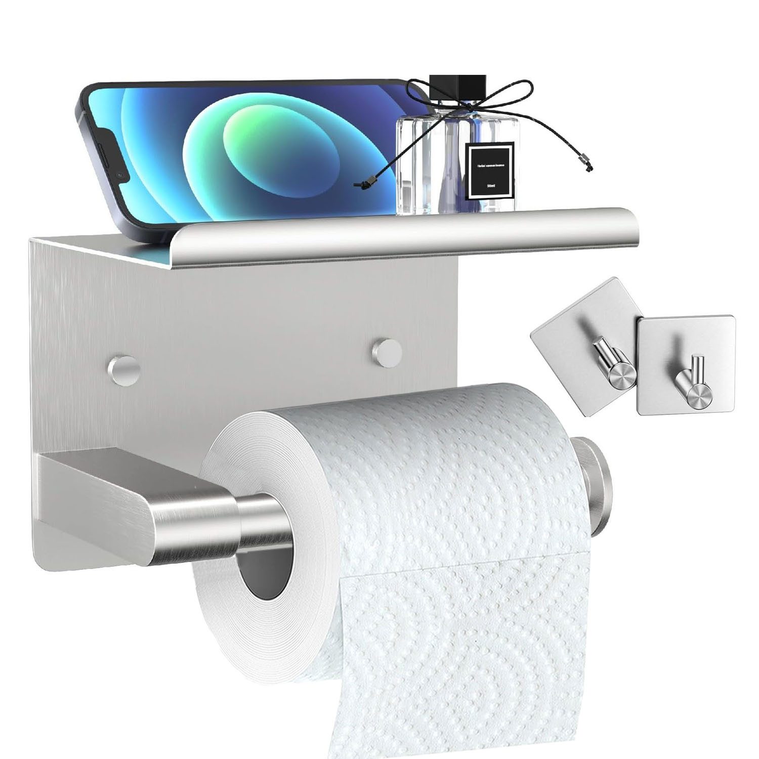 SURFOU Toilettenpapierhalter Toilettenpapierhalter Edelstahl Klopapierhalte günstig online kaufen