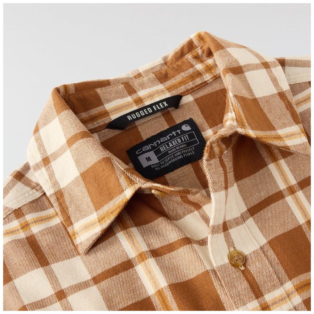 Carhartt Langarmhemd Hamilton Relaxed LS Plaid Shirt