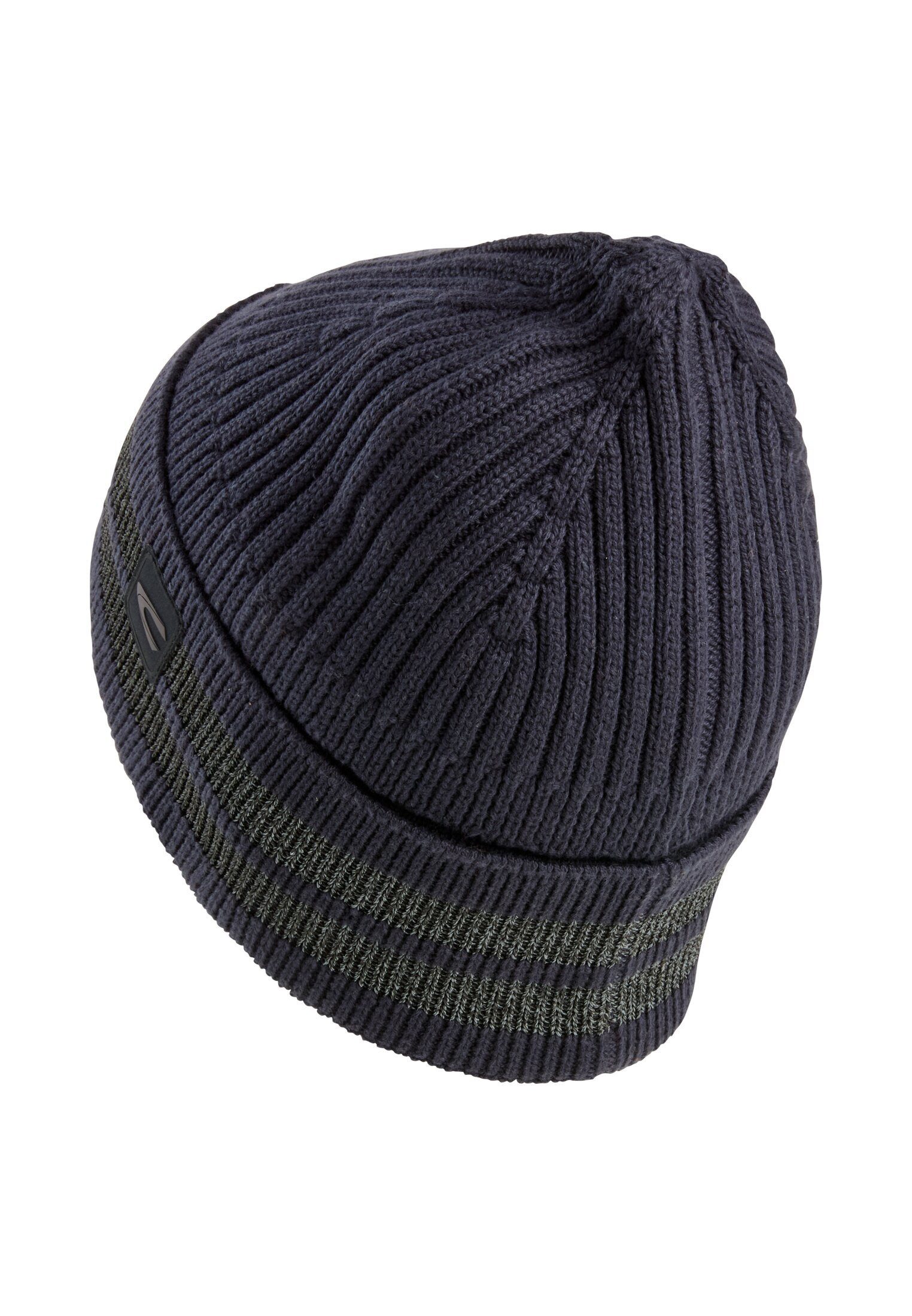 camel active Beanie aus reiner Baumwolle