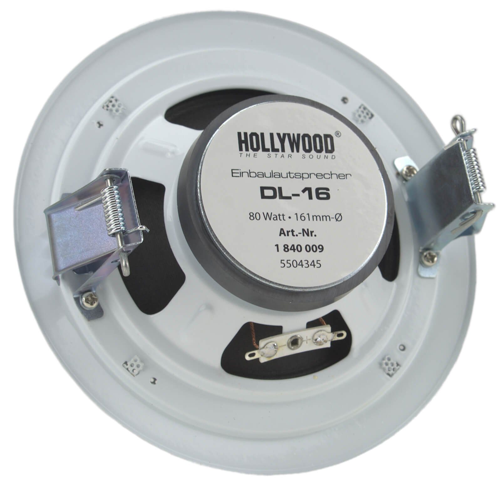 ETT Marketing GmbH Decken Einbaulautsprecher Deckenlautsprecher 80 Watt DL-16 Einbaulautsprecher (80 Watt, 8 Ohm)