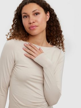 Vero Moda Langarmshirt PANDA (1-tlg) Plain/ohne Details