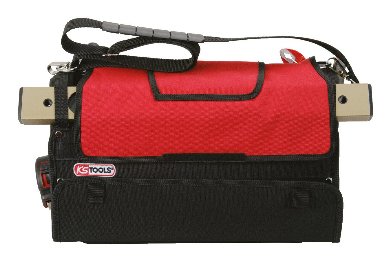 KS Tools Werkzeugset, (132-tlg), Premium Elektriker-Werkzeugkoffer, Nylontasche, 132-teilig