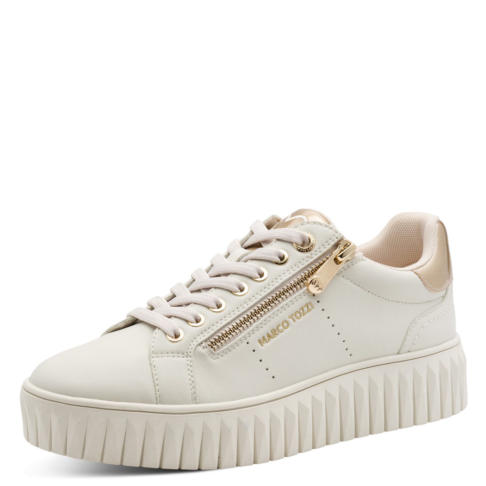 MARCO TOZZI Marco Tozzi Damen Sneaker 2-23763-46-402 CREAM COMBI Sneaker