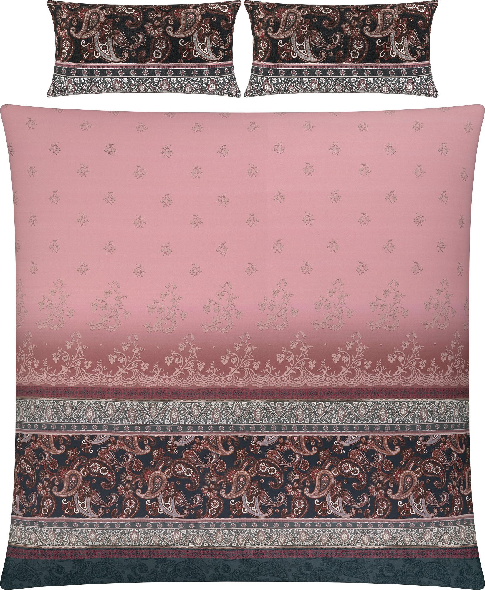 Erwin Müller Bettwäsche Bettwäsche, Mako-Satin, Paisley günstig online kaufen