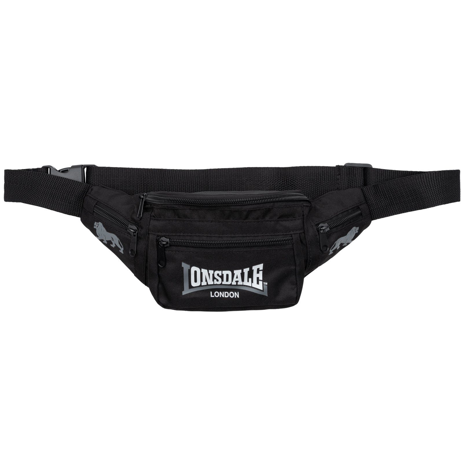 Lonsdale Gürteltasche Gürteltasche Lonsdale black/grau