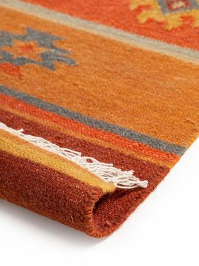 Teppich Zohra, benuta, rechteckig, Höhe: 5 mm, Kunstfaser, Berber, Ethno-Style, Wohnzimmer