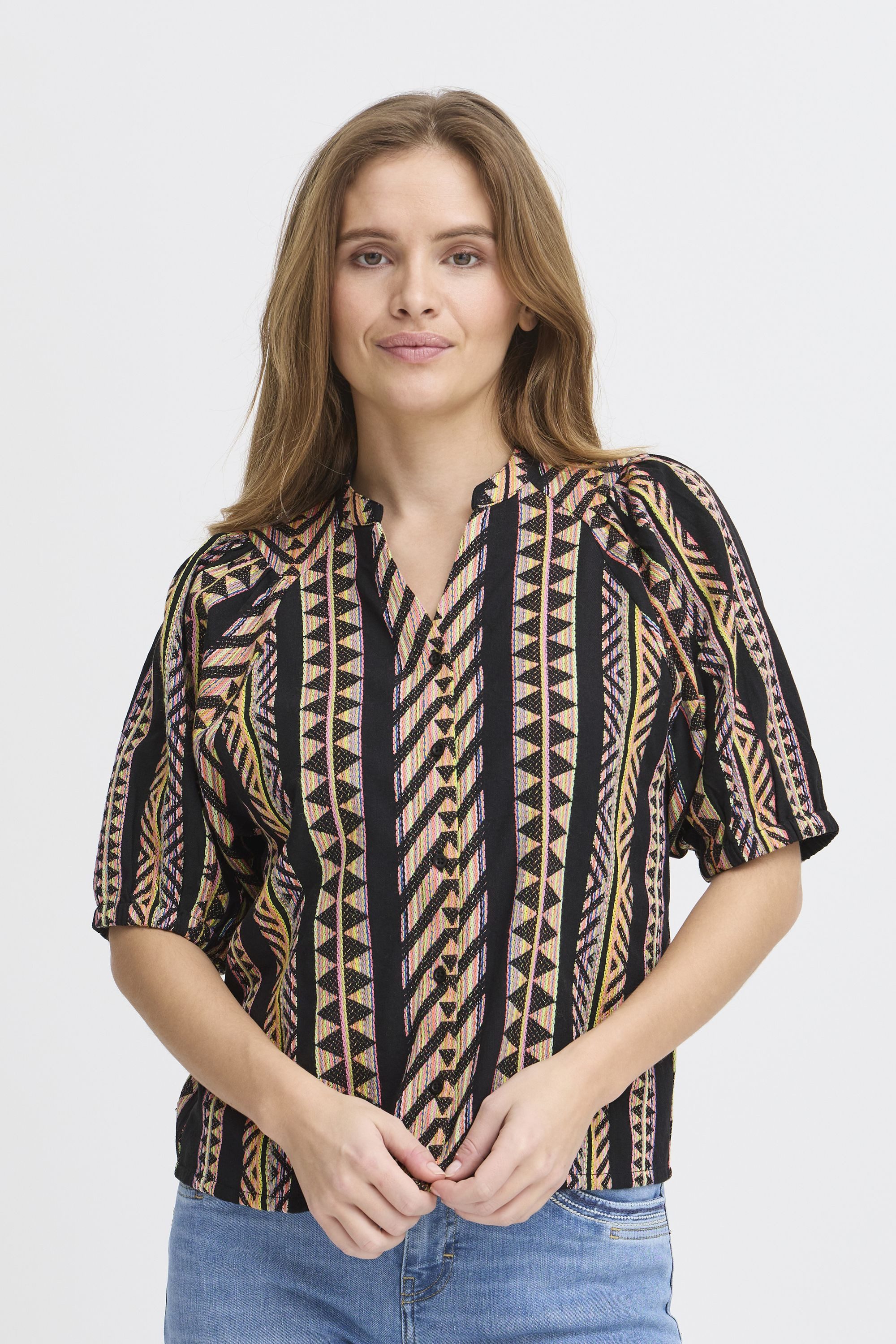 Pulz Jeans Kurzarmbluse PZLEZIA Stylisches Oberteil günstig online kaufen