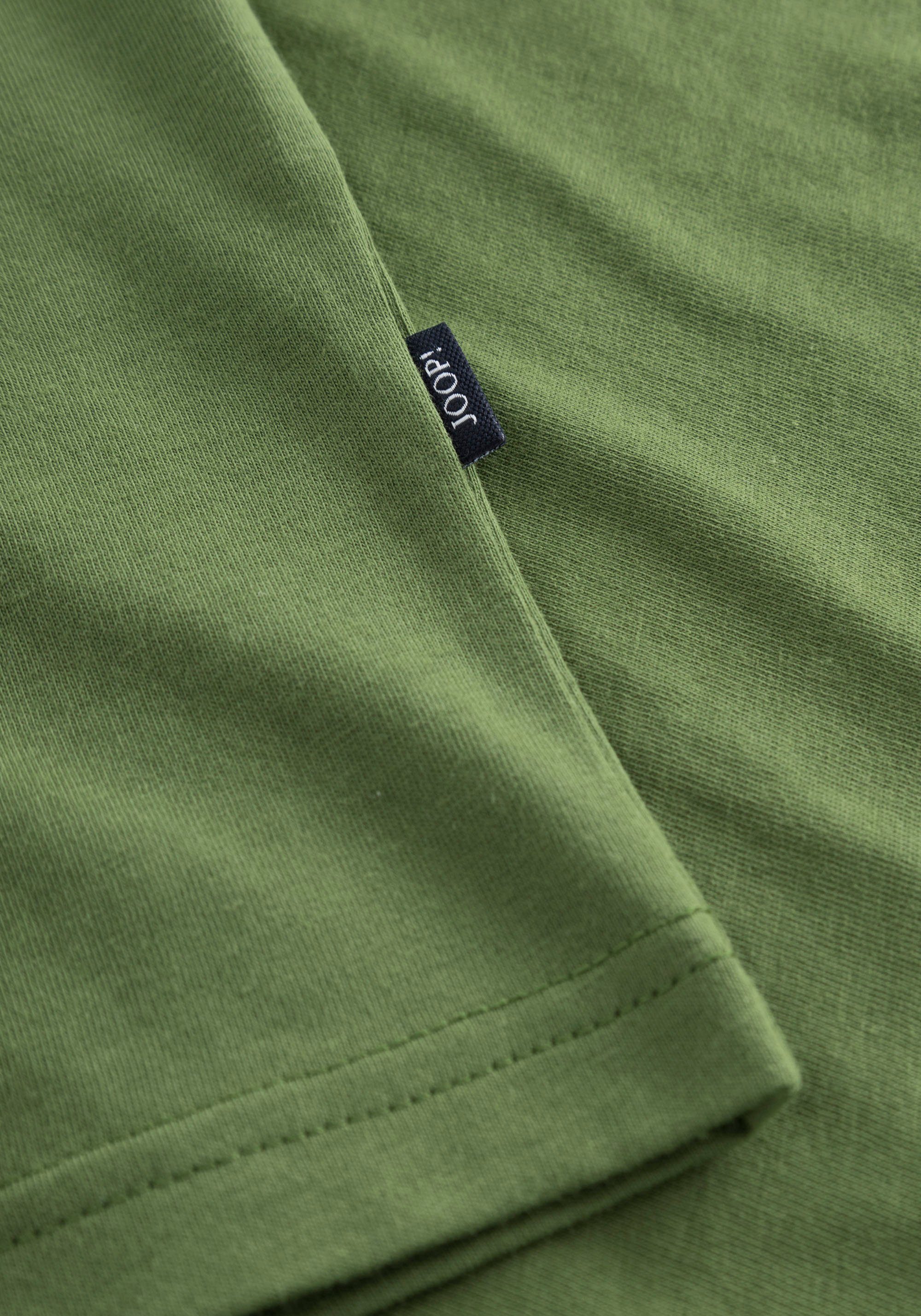 Rundhalsshirt mit Green Joop JJJ-09Alex Jeans Bright Logo-Frontprint