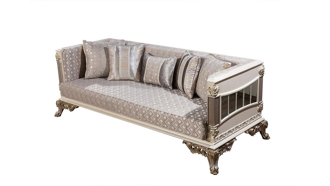 Klassische Europe Sofas, Sitzer Dreisitzer Polster Couchen Sofa Sofa Design JVmoebel In Luxus 3 Made