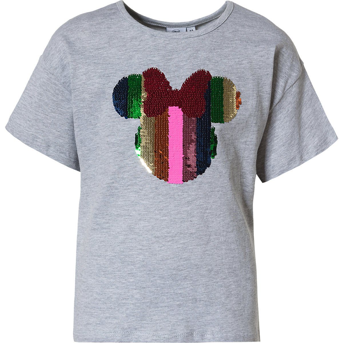 Kinder Kids (Gr. 92 -146) Disney Minnie Mouse T-Shirt Disney Minnie Mouse T-Shirt mit Pailletten für
