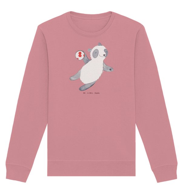 Mr. & Mrs. Panda Longpullover Größe XXL Panda Handball spielen - Canyon Pin günstig online kaufen