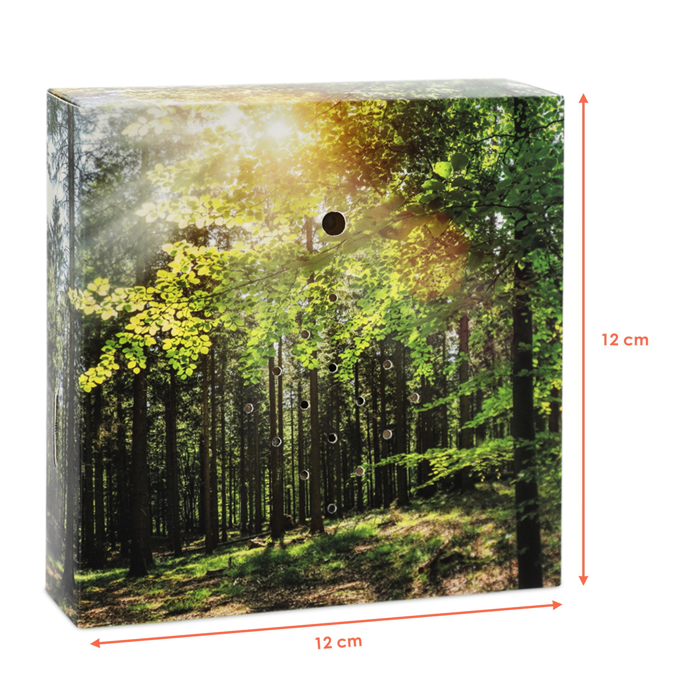 Spetebo Dekoobjekt Vogelgezwitscher Soundbox mit Waldgeräuschen 12 cm (Anza günstig online kaufen