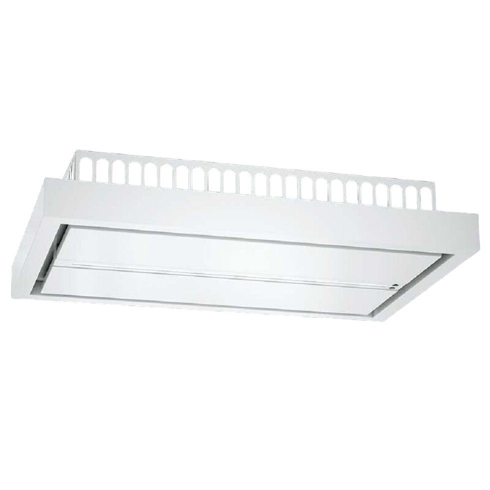 Baumann Deckenhaube Aura 90 WLK Aura 90 WLK, Umluft Deckenhaube 90cm Weiß Dunstabzugshaube EBM Motor