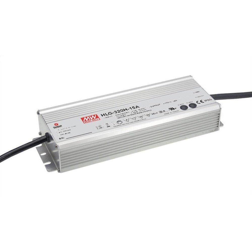 "HLG-320H-12B" 12V, Metall, Einbau, 264W, wassergeschützt, IP67 LED Trafo