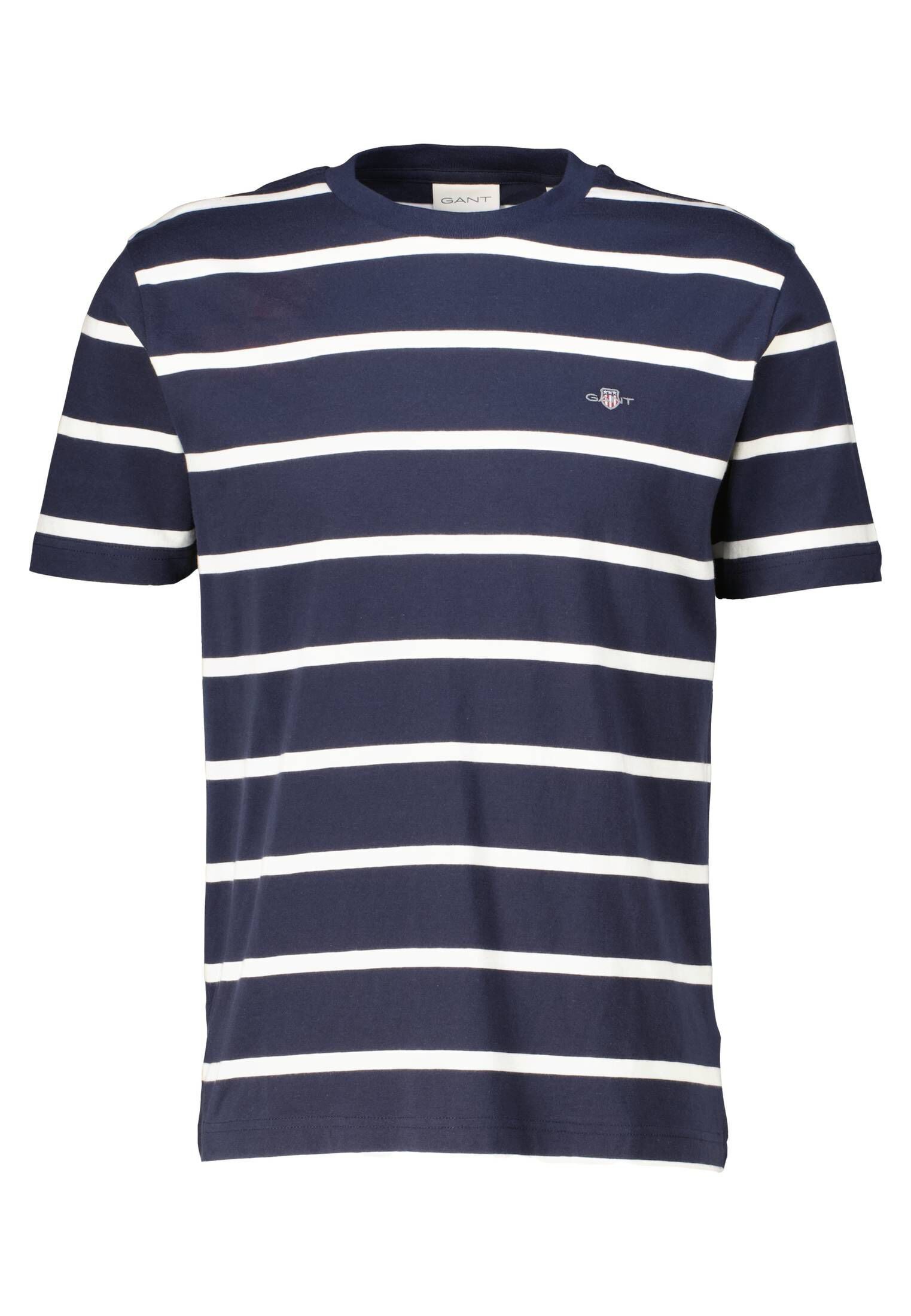 T-Shirt Herren T-Shirt aus Bio-Baumwolle STRIPED SS