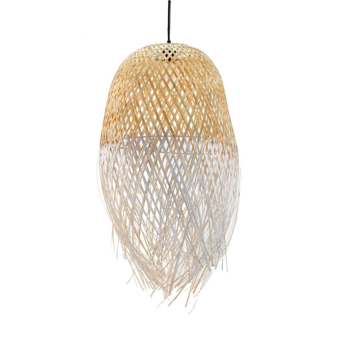 BOURGH Hängeleuchte LADISPOLI Bambus Lampe handgefertigt günstig online kaufen