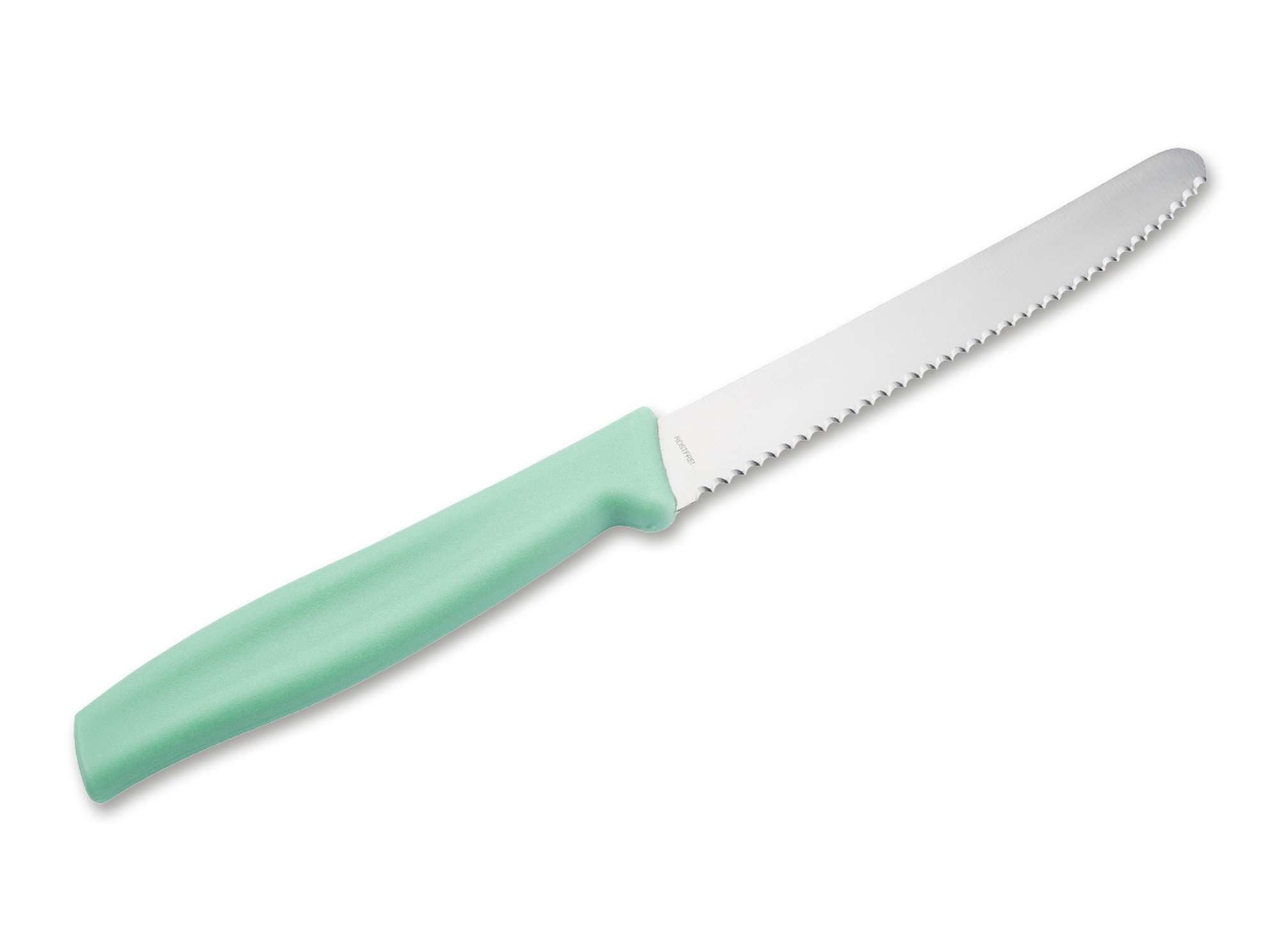 Böker Manufaktur Solingen Brötchenmesser Böker Brötchenmesser mit Wellenschliff, mintgrün (6 Stück), Scharfes Brötchenmesser-Set (6 Stück) mit präzisem Wellenschliff