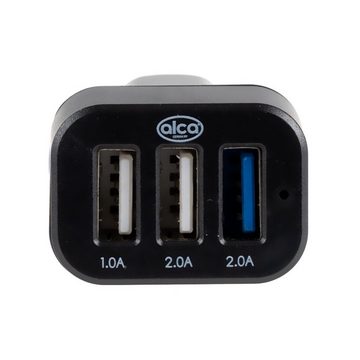 alca USB Ladegerät Quick charge 3.0 schwarz USB-Kabel