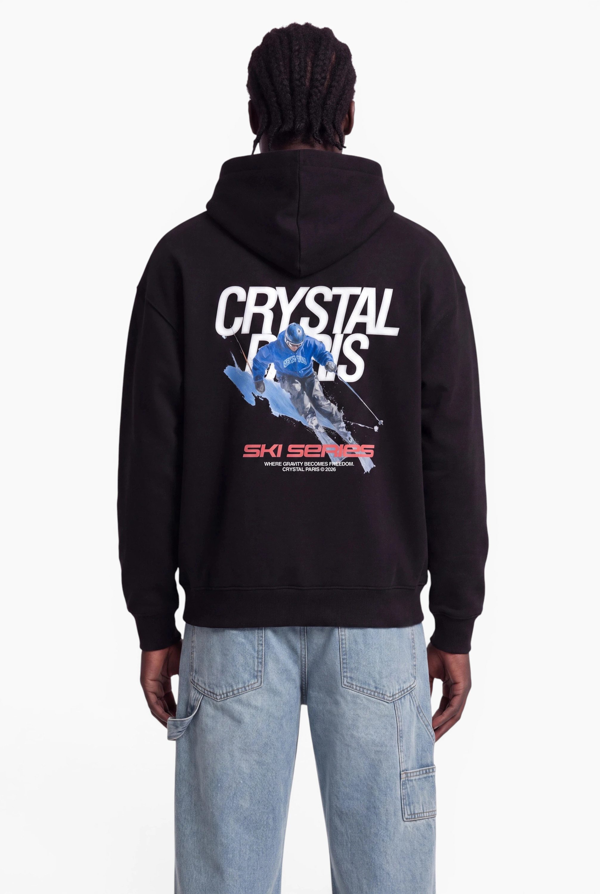 Crystal Paris Kapuzenpullover Ski (1-tlg)
