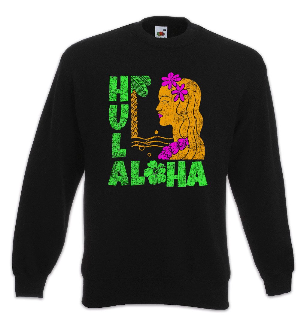 Sweatshirt Hula Girl Sweatshirt Aloha Island Tiki Bar Strand Sailor Beach Grill