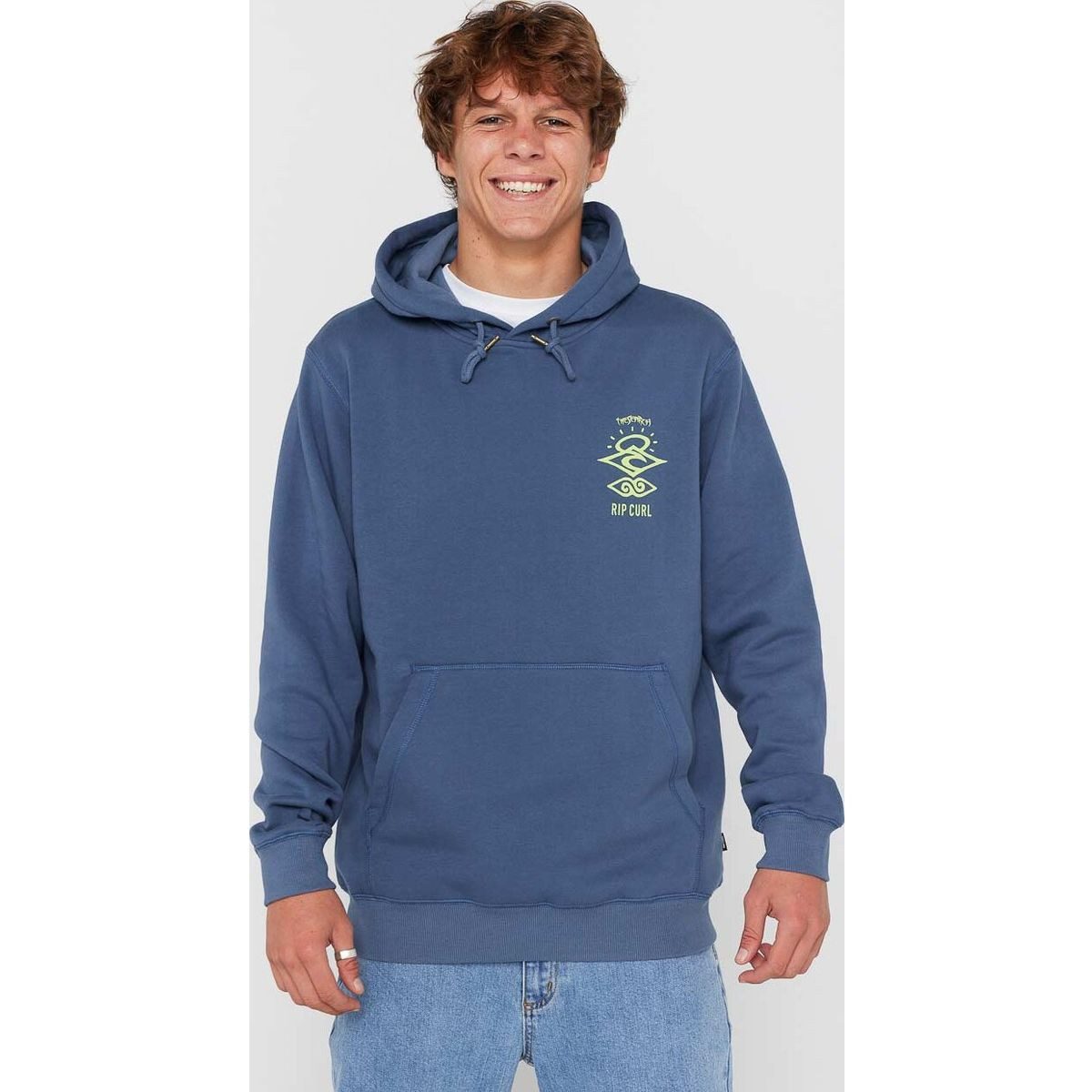 Rip Curl Sweatshirt Search Icon Hood Herren-Hoodie aus Wolle im trendigen Surf-Look mit Kapuze